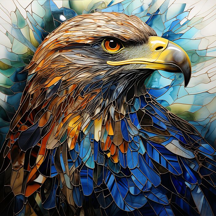 bioarchitecture, alcohol ink, [eagle] --style raw --s 250 --v 5.2