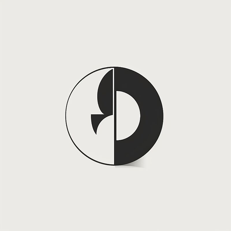 Minimalist Design Logo --v 6.0 --style raw