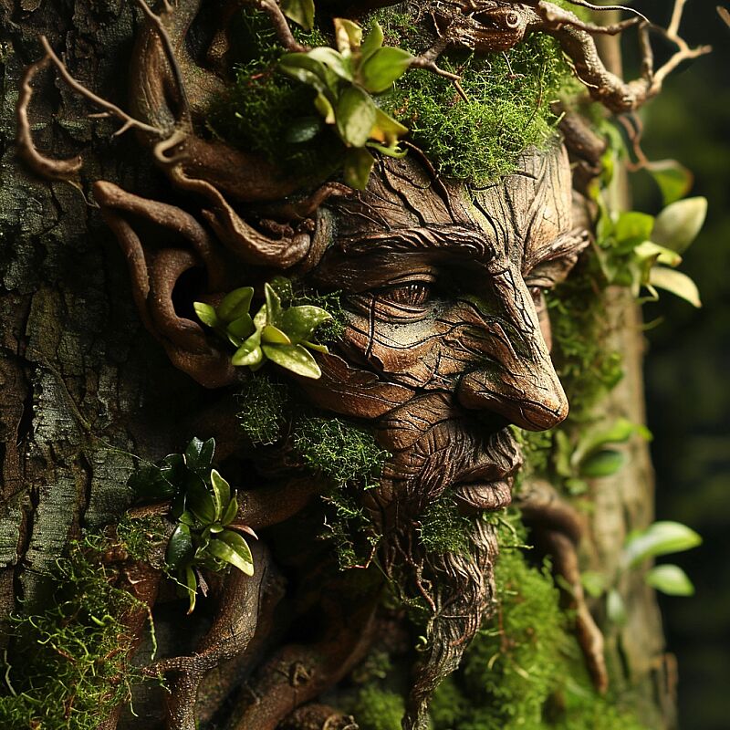 (Wooden boards overgrown with moss entwined along the edge of intricate and various leaves and twigs)::5 Whimsical character design::4 Tags: creative, expressive, detailed, colorful, stylized anatomy, high-quality, digital art, 3D rendering, stylized, unique, award-winning, Adobe Photoshop, 3D Studio Max, V-Ray, playful, fantastical::2 plain background, simple, deformed::-2 --v 6.0 --style raw